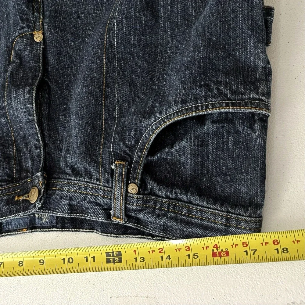 VTG‎ Exsto Y2K Wide Leg Baggy Jeans Size 36x30 High Rise Distressed Streetwear